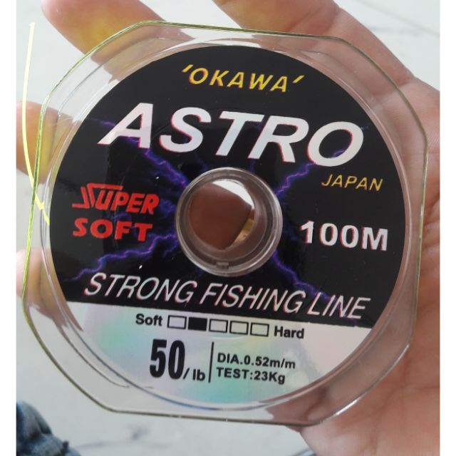 Dây cước câu cá Astro Okawa 100m