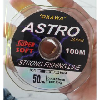 Dây cước câu cá Astro Okawa 100m