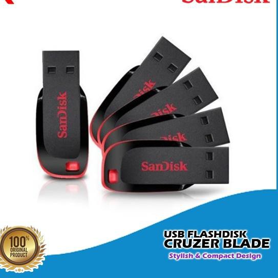 Usb Sandisk Cruzer 16gb 32gb 64gb 128gb 256gb 512gb - 16gb