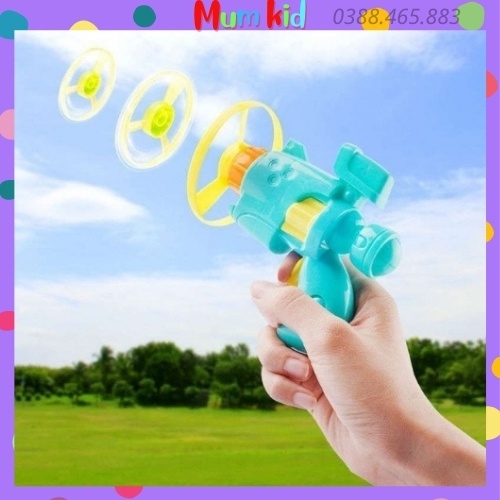 Đồ chơi trẻ em hót Tiktok súng bắn chong chóng phát sáng cho bé thông minh sáng tạo giảm xả stress MUMKID 28