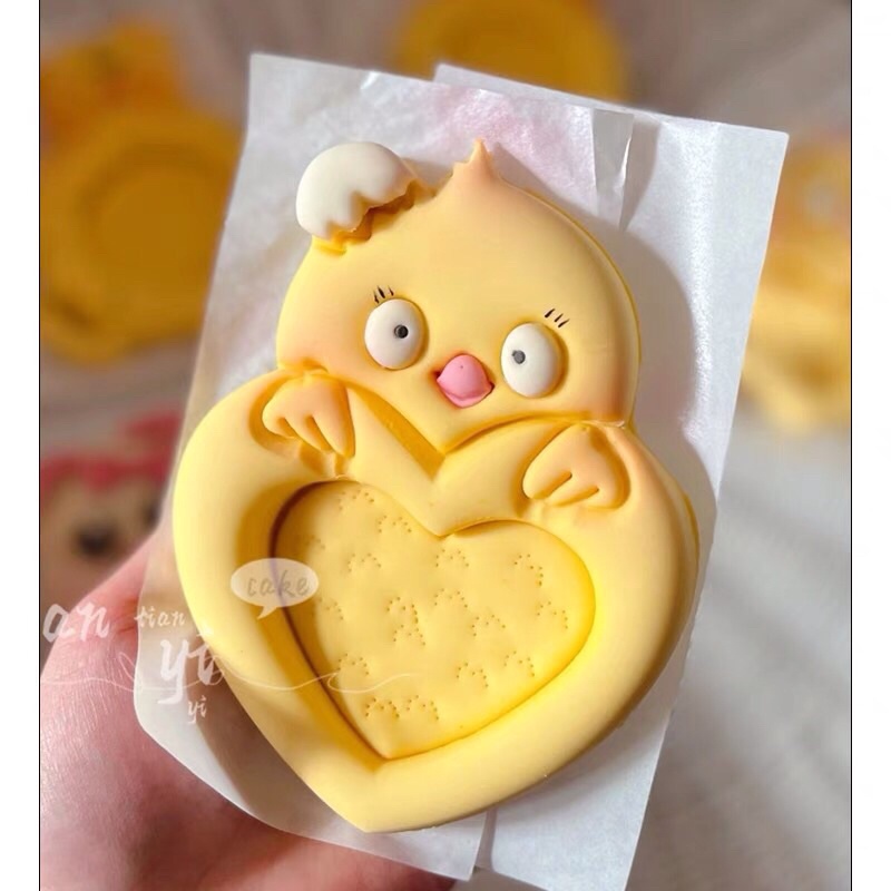 Khuôn bánh bao tạo hình pizza hình con vật kèm khuôn chi tiết siêu xinh JUNGSTORE
