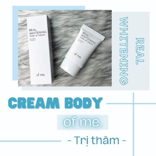 Kem dưỡng trắng nách Real Whitening Tone Up Cream  50ml