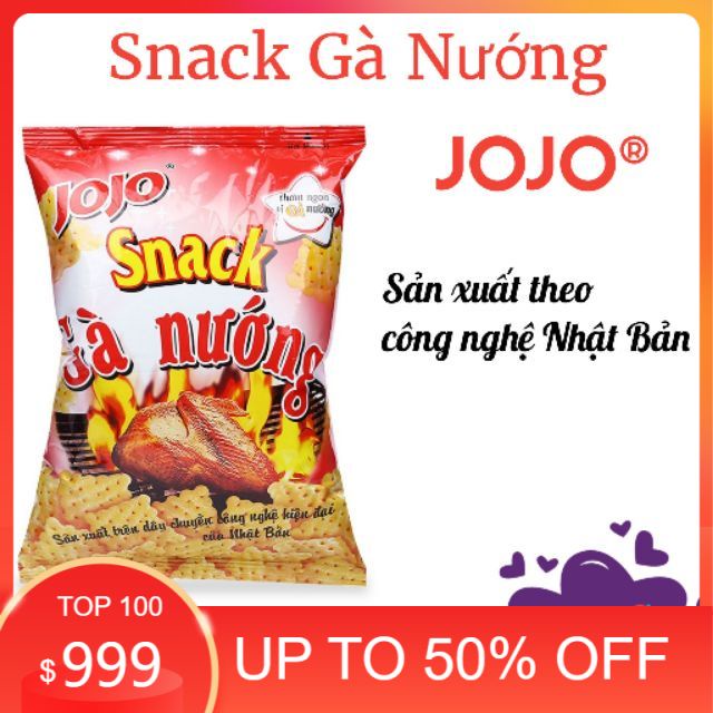 Bánh Snack Gà Nướng JOJO®
