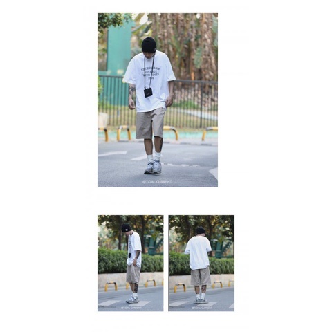 Quần short dáng rộng phong cách Nhật Bản thời trang mùa hè mới 2022 dễ phối đồ dành cho nam nữ