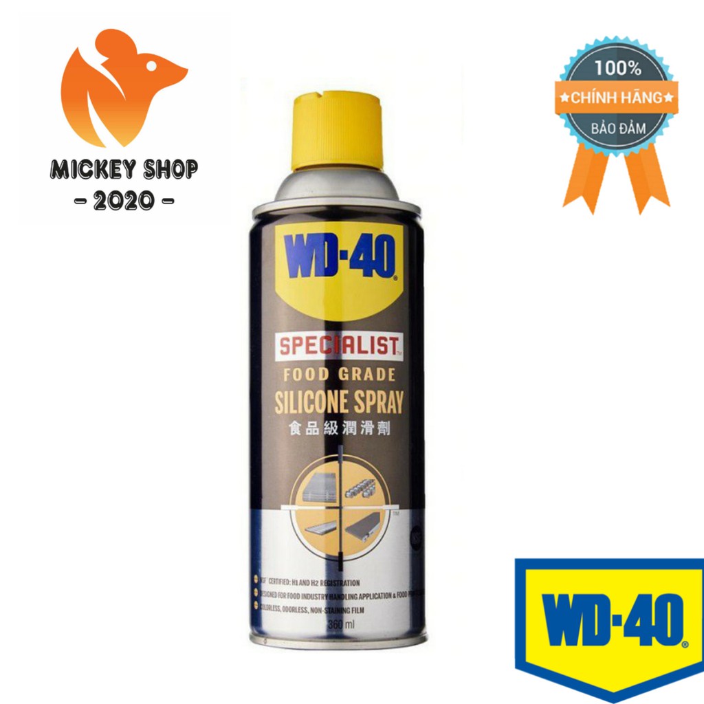 [ CHUYÊN DỤNG ] Dung Dịch Silicone WD-40 Food Grade 360ml - CHÍNH HÃNG