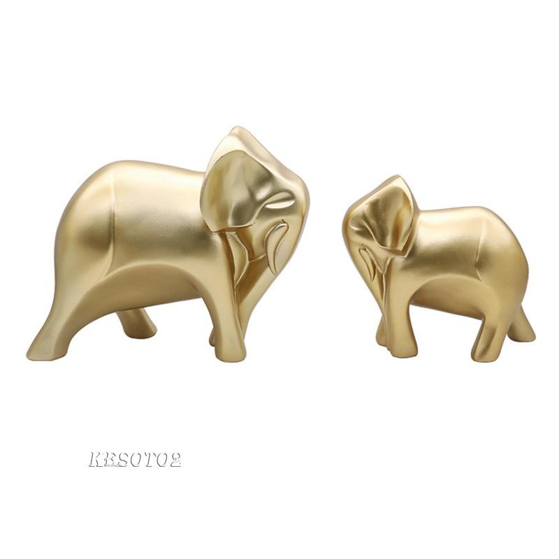 [Kesoto2] Tượng Voi Điêu Khắc Nghệ Thuật Trang Trí Phòng Khách