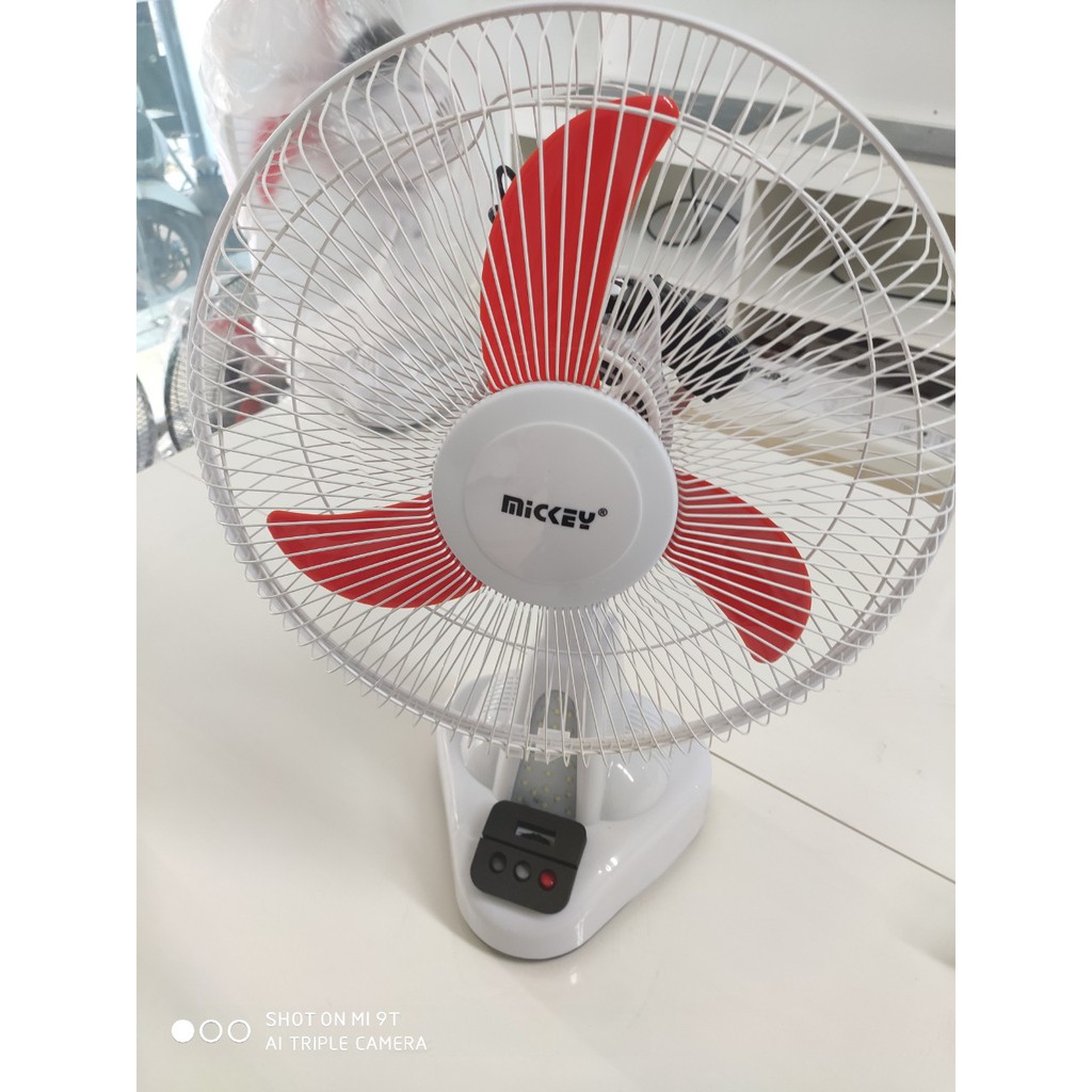Quạt Tích Điện Mickey TD914 - Quạt Tích Điện - Quạt Điện