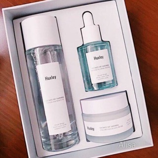 ( CÓ SẴN) Set Huxley xanh - trắng tinh chất sương rồng Hàn Quốc chính hãng
