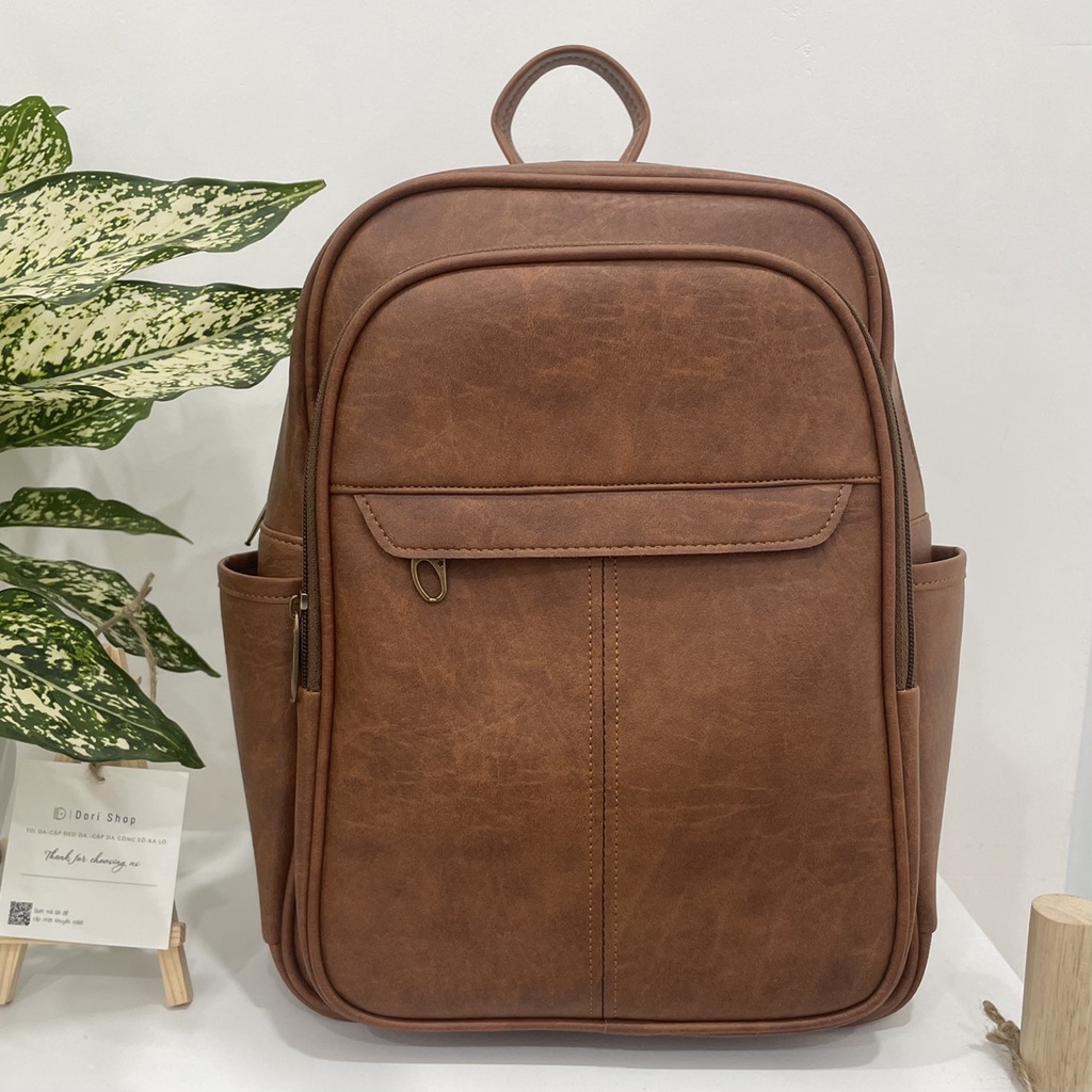 BA LÔ DA CAO CẤP - BALO NỮ ĐỂ A4 LAPTOP12IN BL17 | DORI