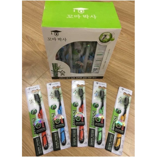 (Deal 1K)- Bàn chải than tre Hàn Quốc 901