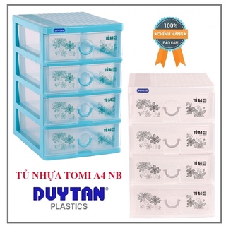 GIAO TOÀN QUỐC- Tủ nhựa duy tân A4 Nắp Bằng - nhiều ngăn ( TỦ GIẤY TỜ khổ A4)