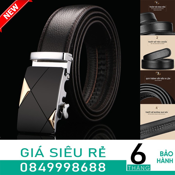 Thắt lưng nam giá rẻ họa tiết 2 tam giác