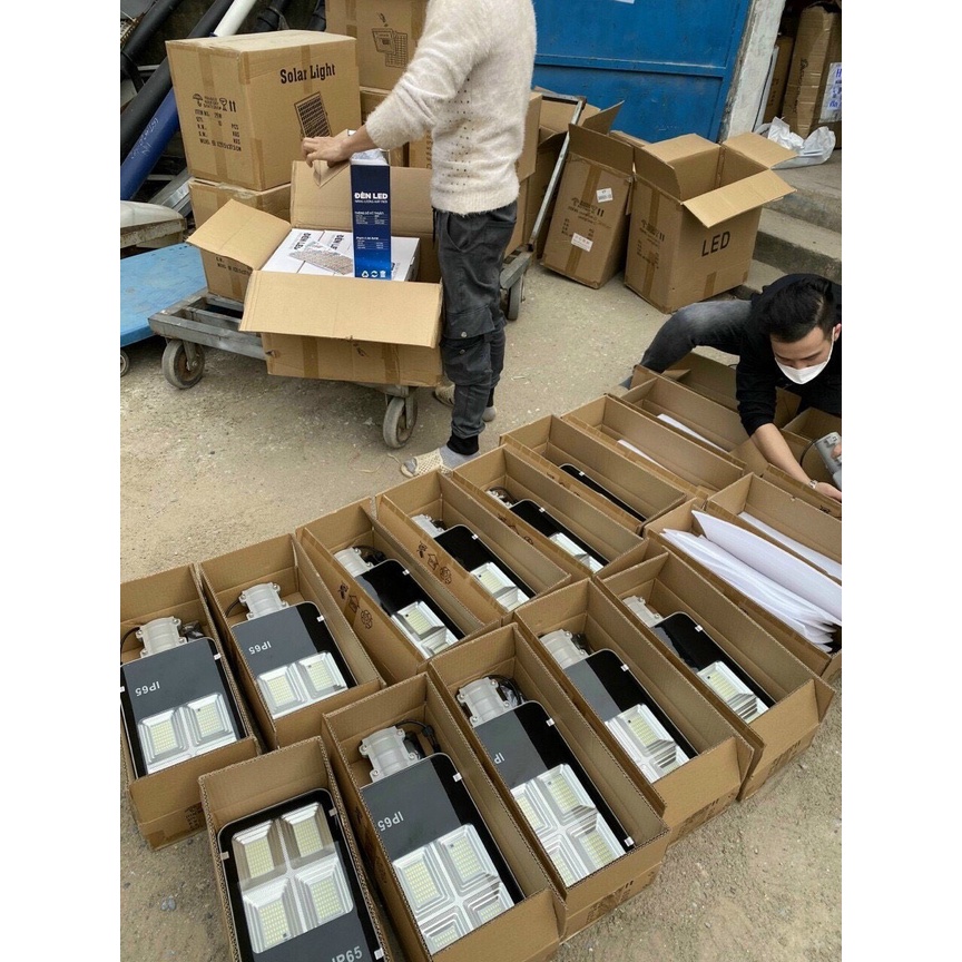 Đèn bàn chải năng lượng  300W CAO CẤP | Đèn năng lượng mặt trời bàn chải 300W