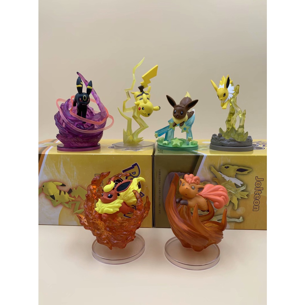 Mô Hình Nhân Vật Pokemon Pikachu 3d Thế Hệ 1 / 6