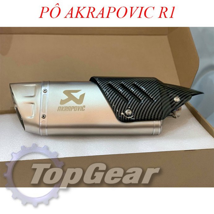 PÔ AKRAPOVIC R1 TEM ĐẸP - GIÁ RẺ MÀ CỰC KHỎE <TOPGEAR>