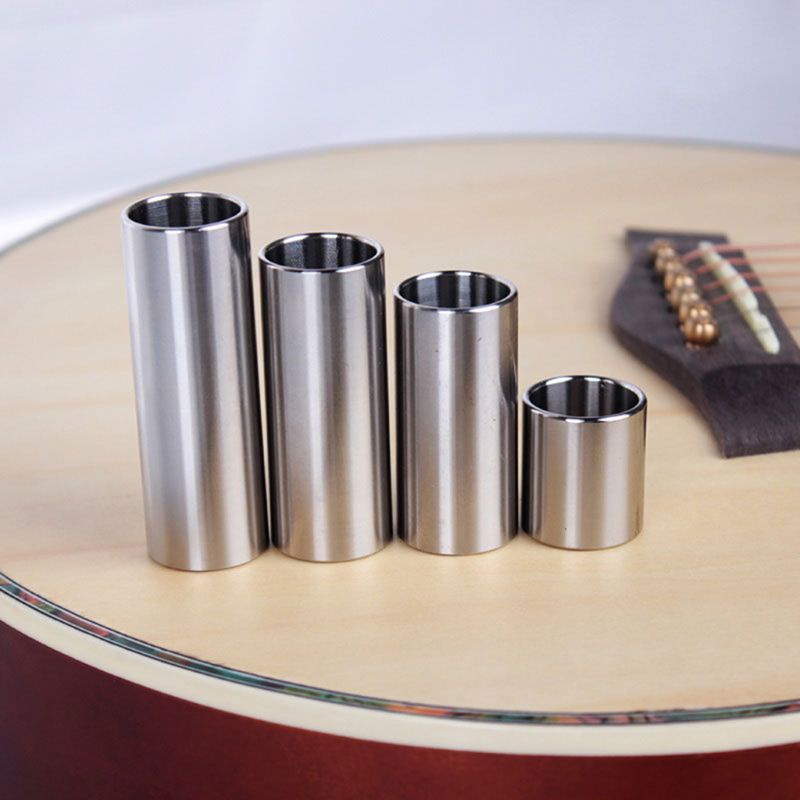 Thanh Trượt Ngón Tay Bằng Thép Không Gỉ Chuyên Dụng Cho Đàn Guitar Điện / Guitar Bass
