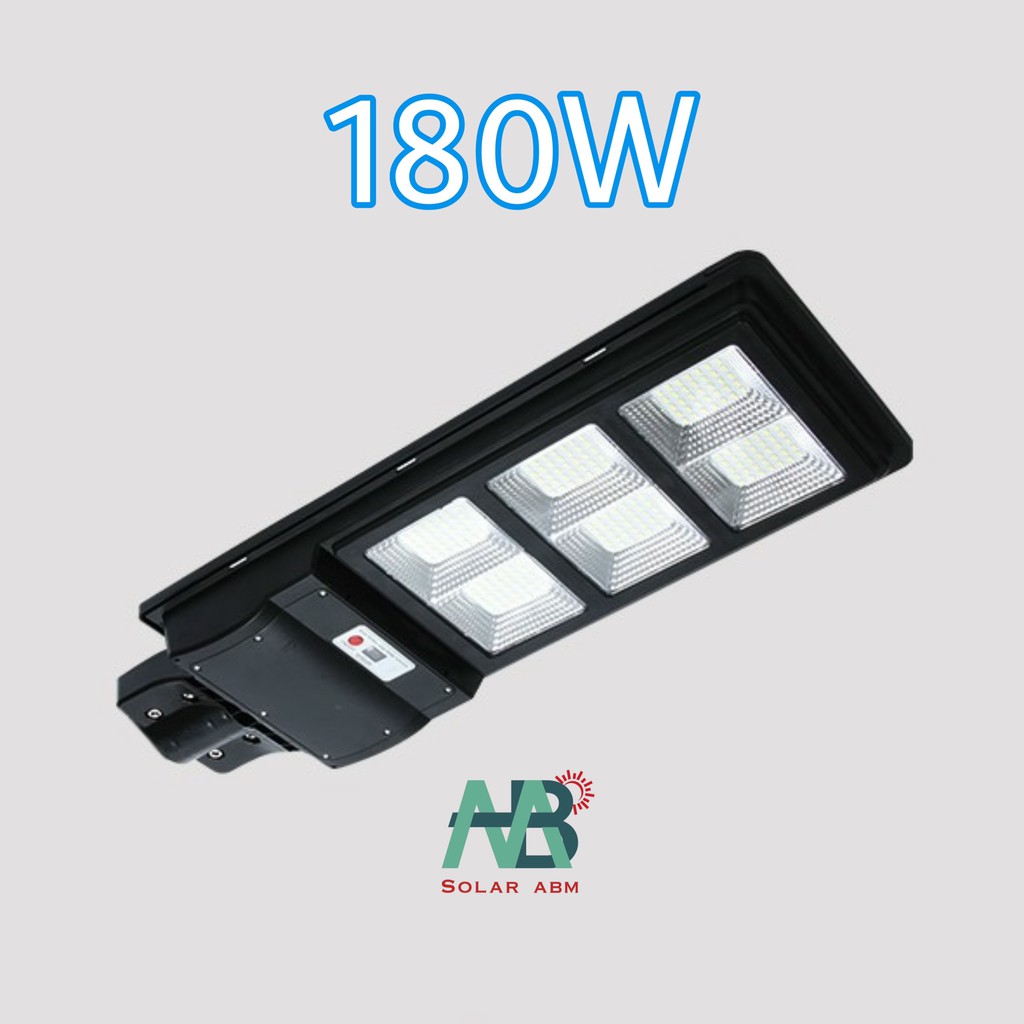 180W Đèn Đường Tấm Pin Liền Thể Năng Lượng Mặt Trời , Cảm Biến Chuyển Động , IP67 Chống Nước mã ABM-HY21180A ABM Solar