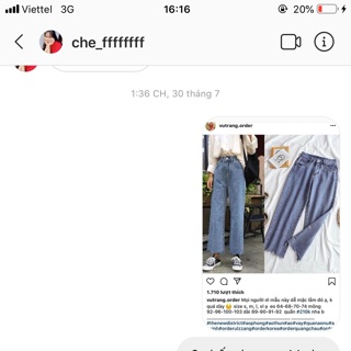 Quần size l