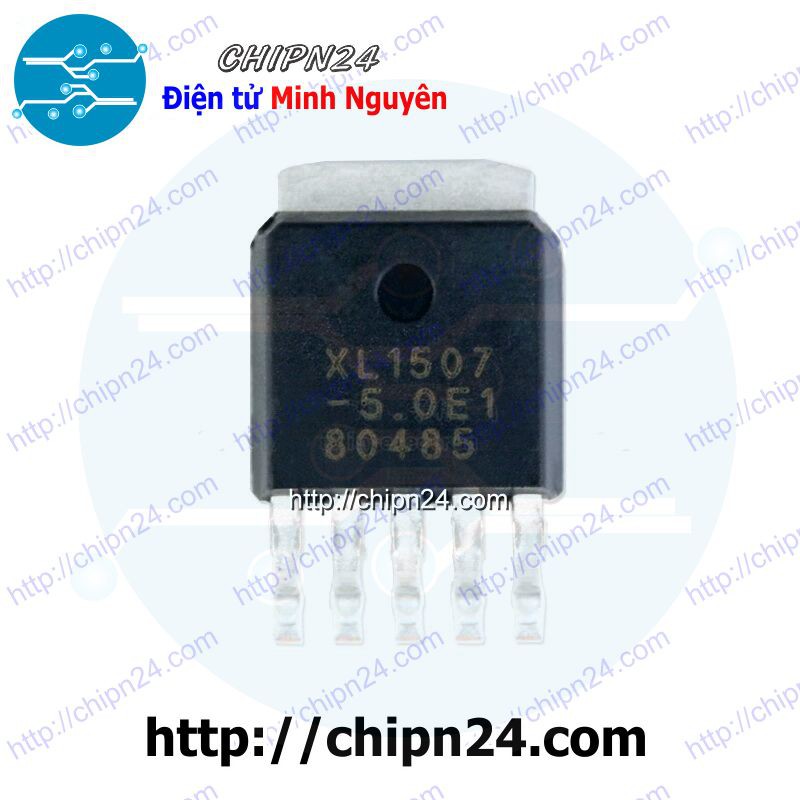 [2 CON] IC XL1507-5V TO-252-5 (SMD Dán) (Bộ chuyển đổi DC sang DC 3A 150KHz 30V) (XL1507-5.0E1 XL1507-5.0 XL1507)