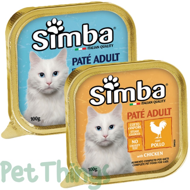 Pate cho mèo Simba 100g