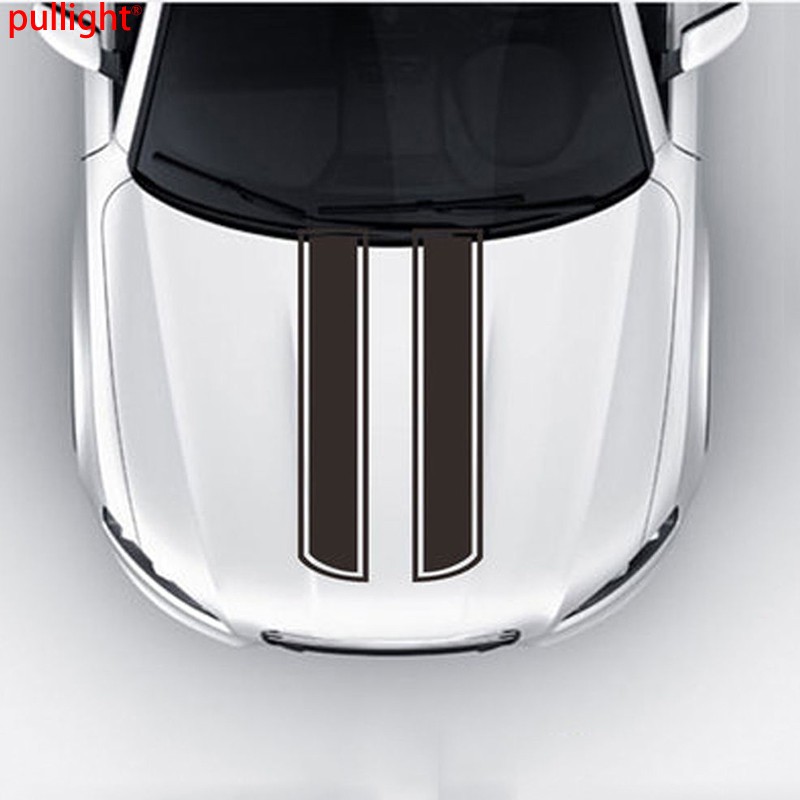 Bộ 02 Decal dán mui xe ô tô