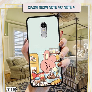 Ốp lưng nhám xiaomi redmi note 4x/ note 4 - in hình