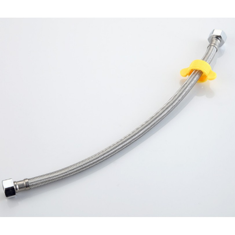 Dây cấp inox 2 đầu ống dùng cho bình nóng lạnh, vòi 2 lỗ - giá 1 dây cấp
