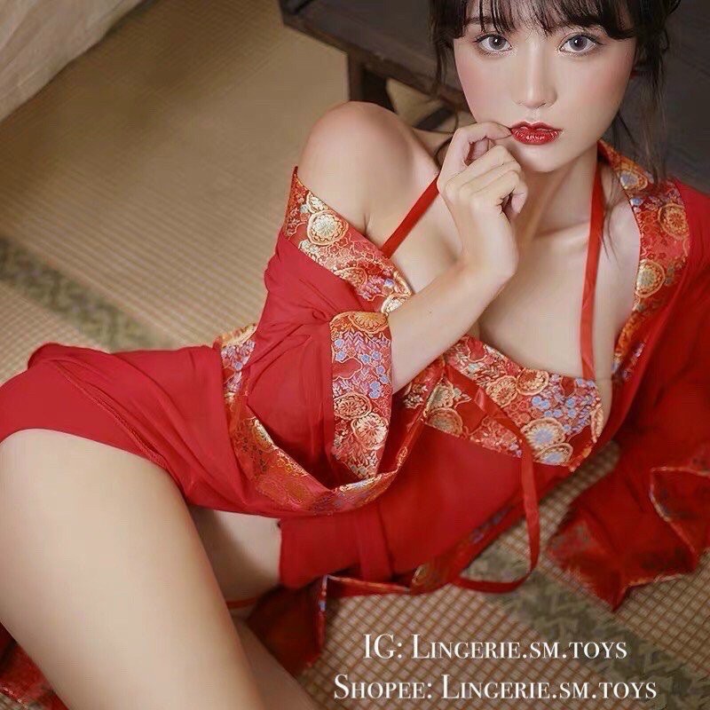 Váy Ngủ Cosplay Cô Gái Màu Đỏ Sexy - Khuyến Rũ | BigBuy360 - bigbuy360.vn