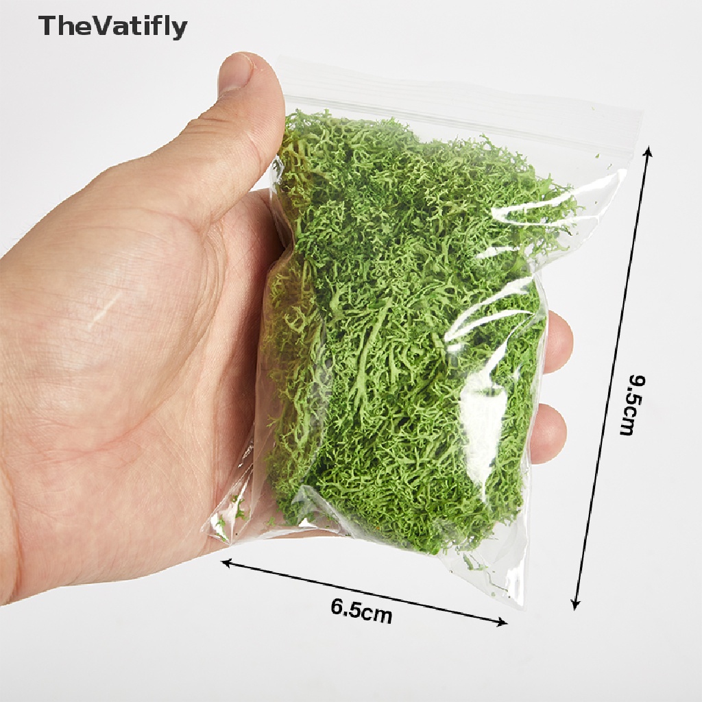 [TheVatifly] Cây Giả Rêu Xanh Nhân Tạo Mini Trang Trí Nội Thất DIY Bán Chạy