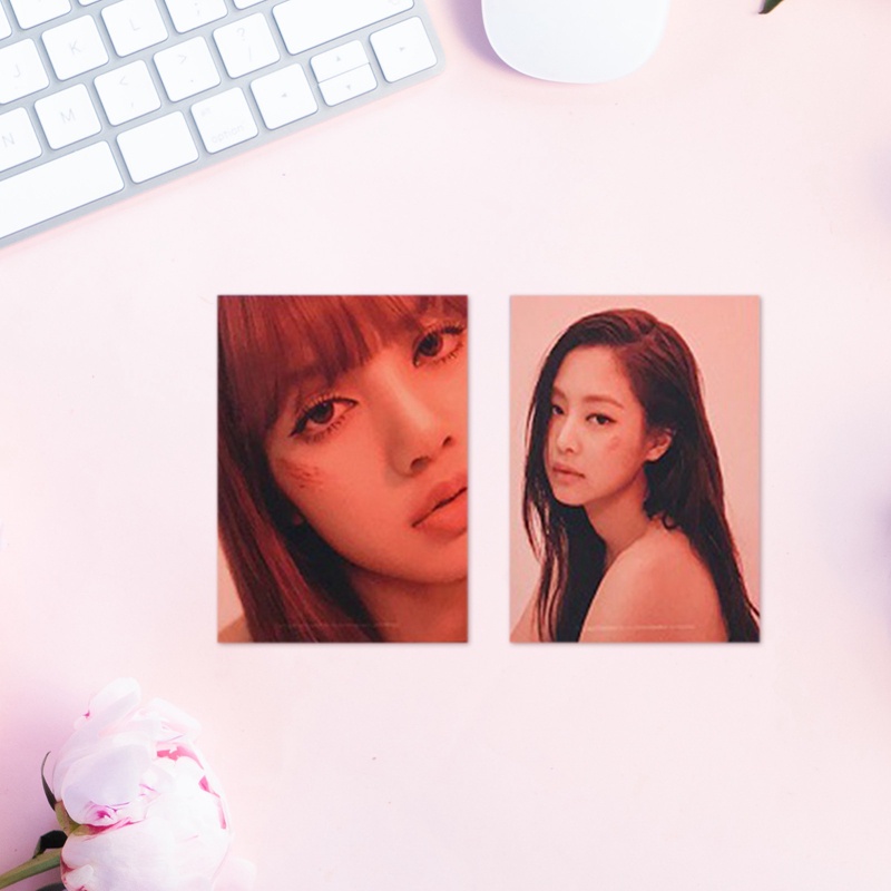 Set 16 Tấm Thẻ Ảnh Lomo In Hình Nhóm Nhạc Kpop BLACKPINK
