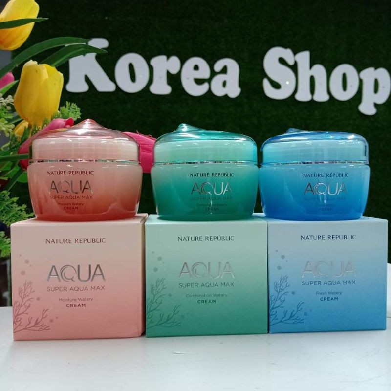 Kem dưỡng ẩm Nature Republic Super Aqua Max Cream