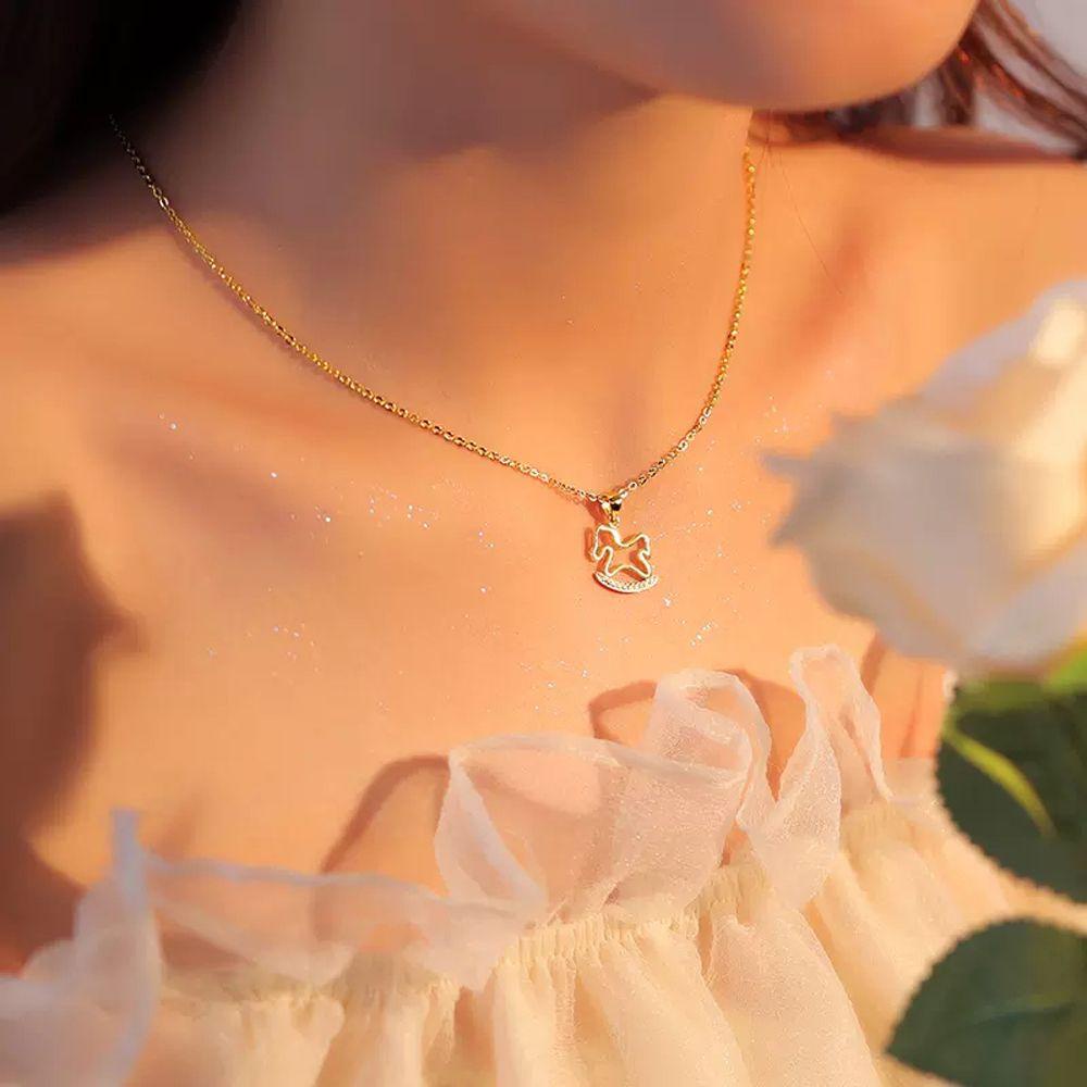 Preston Trojan Vòng cổ Vintage Sang Trọng Dễ Phối Đồ Trang Sức Cho Nữ