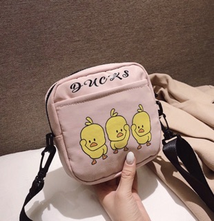 TÚI ĐEO CHÉO - 3 con vịt Duck