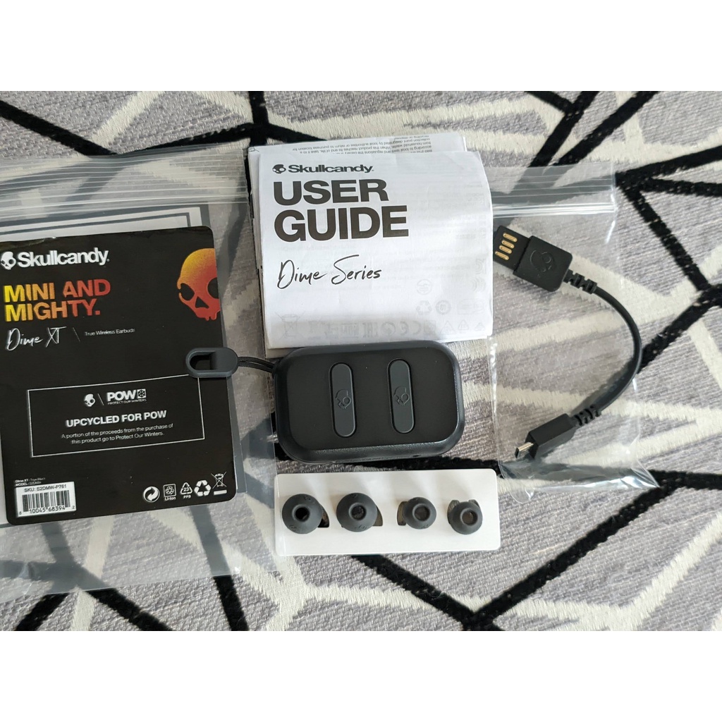 Tai nghe nhét tai bluetooth Skullcandy DIME True Wireless - CHÍNH HÃNG TWS
