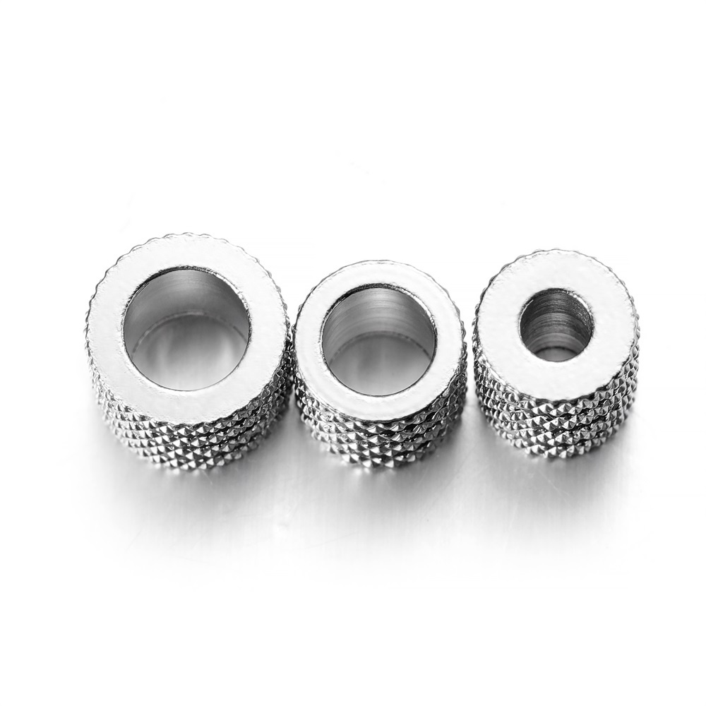 Hộp 20 hạt xỏ ST.KUNKKA bằng thép không gỉ 8-10mm làm trang sức