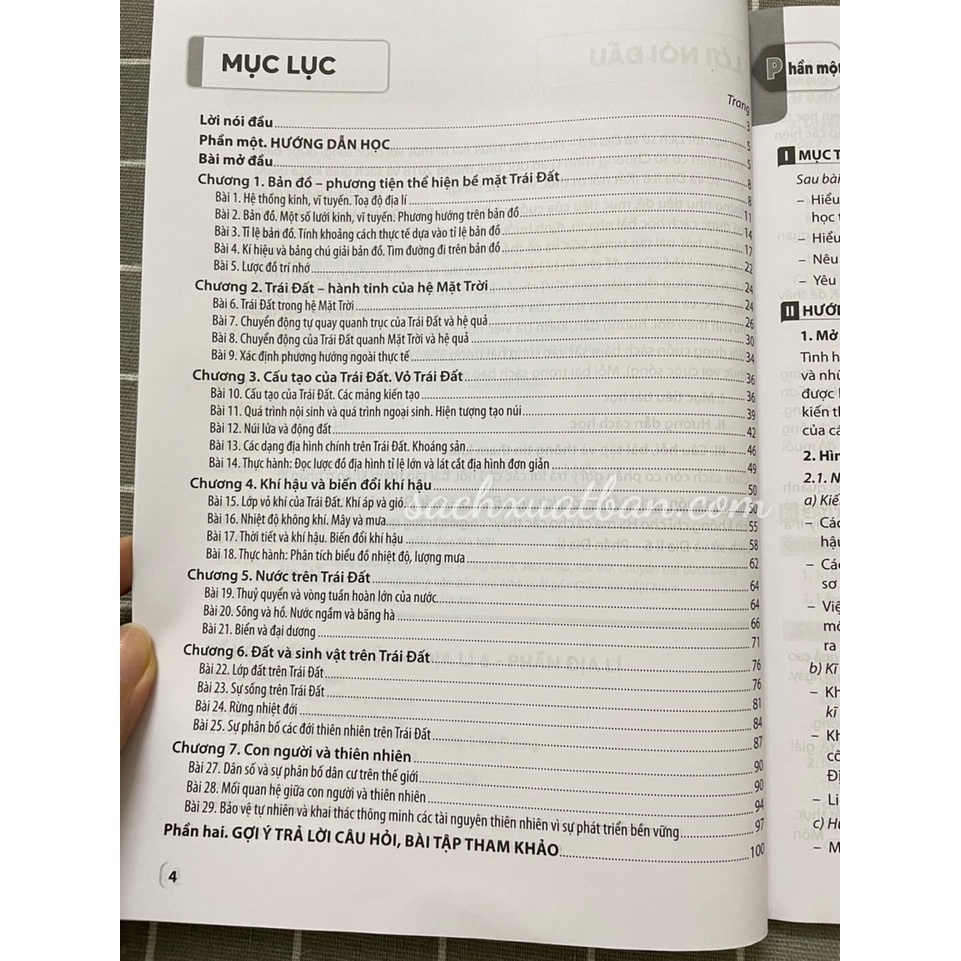 Sách Để học tốt Lịch sử và Địa lí 6 Phần Địa lí (Kết nối tri thức với cuộc sống)
