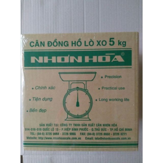 Cân 2kg nhơn hòa cao cấp