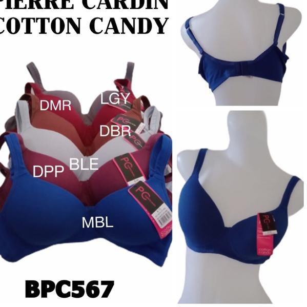 Áo Lót Cotton Không Gọng Màu Kẹo 67 Bpc567 32b 34b 34c 36c 38c