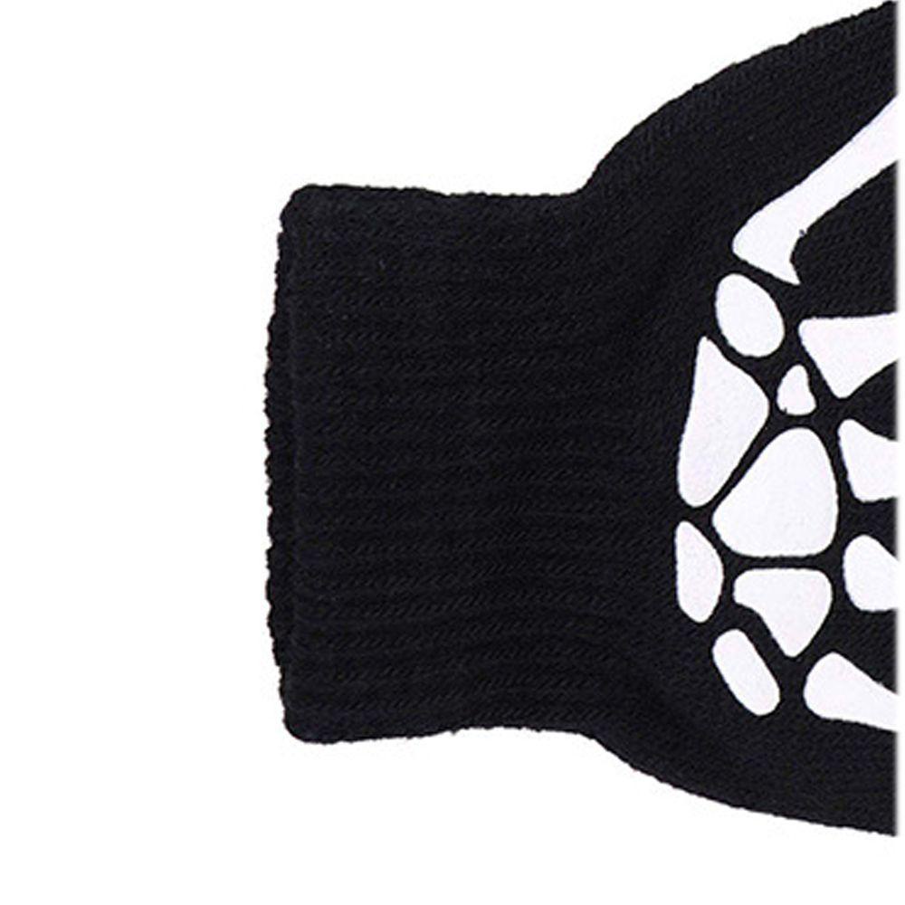 Găng Tay Dệt Kim Unisex Co Giãn Giữ Ấm Mùa Đông