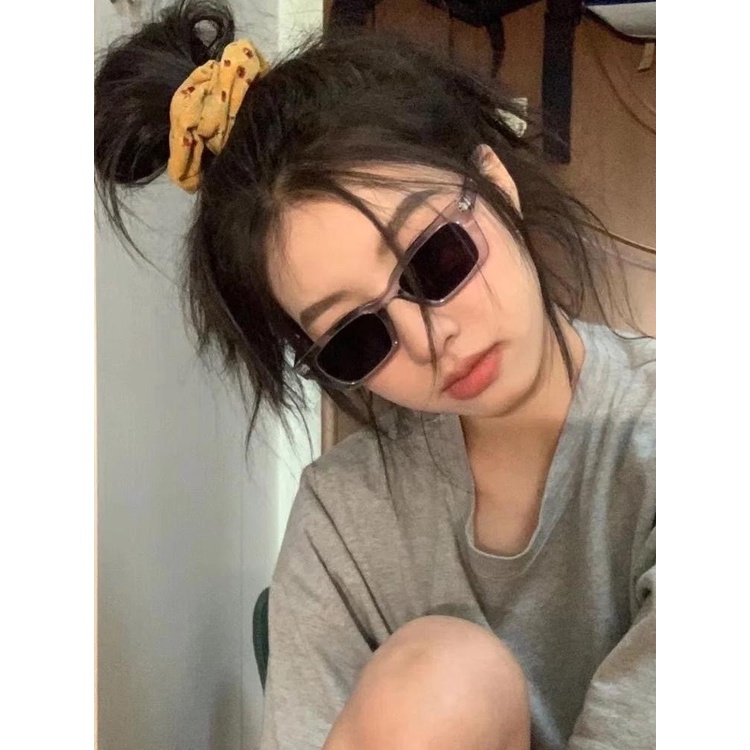 Kính Mát Gọng Vuông Chống Tia UV Phong Cách Hip Hop