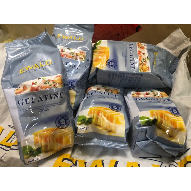 Combo Gelatin Ewald 2sp Sx tại Đức loại túi trơn 2kg