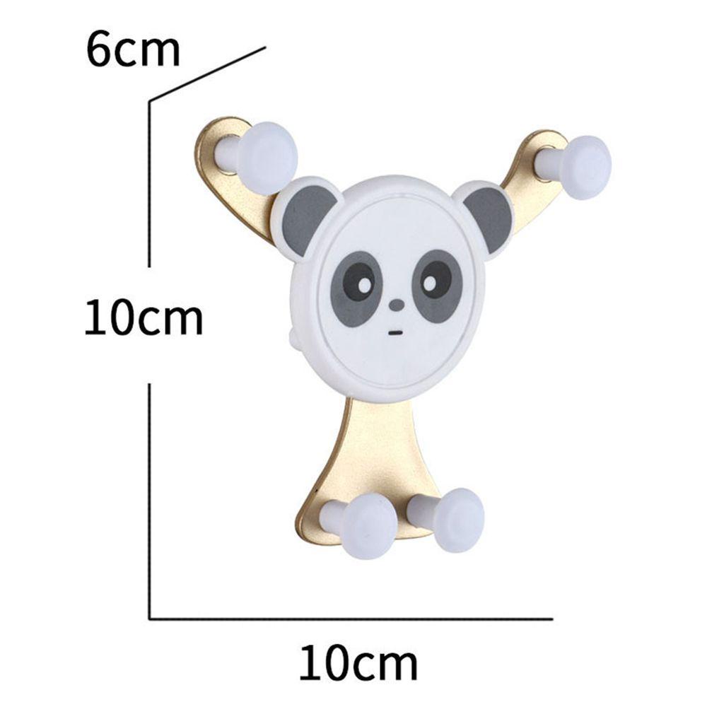 Giá Đỡ Điện Thoại Hình Gấu Trúc Kẹp Điều Hòa Xe Hơi