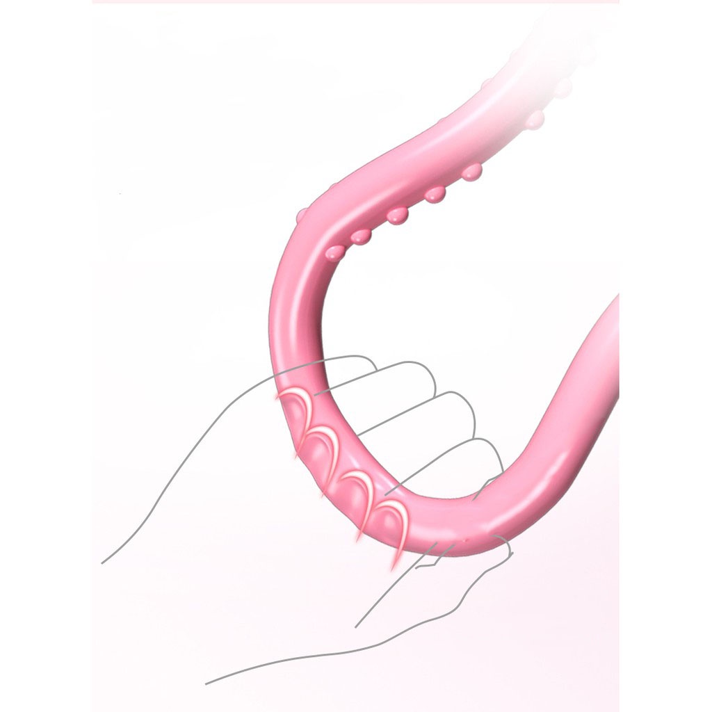 Vòng Tập Yoga-Dụng Cụ Giúp Thon Gọn Tay Chân, Mở Rộng Vai-Vòng Có Gai Massage