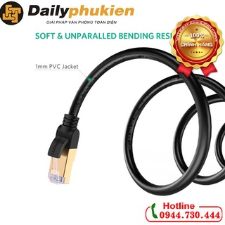 Cáp mạng đúc sẵn Cat7 dài 1m tròn Ugreen 11268 dailyphukien