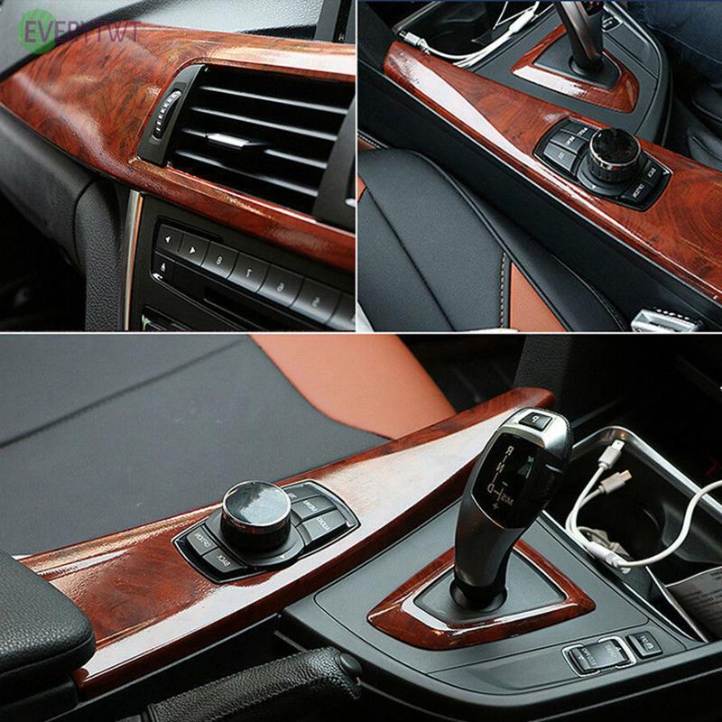 【BẢN CAO CẤP - SẴN HÀNG】Giấy Dán Vinyl Vân Gỗ Bóng Gương Oto & Nội Thất - Khổ Lớn 30x100cm - Tự Dính, Chống Nước, Dễ Dán - Giao Hàng Nhanh