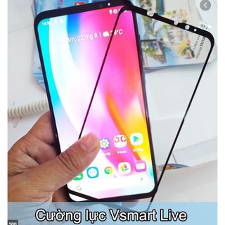 Cường Lực Màn Hình Full Màn Full Keo Không Chấm Liti Dành Cho Vsmart Live