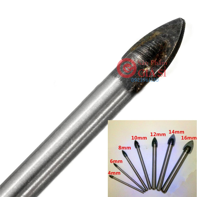 bộ 7 Mũi khoan gạch Ceramic ❤️freeship❤️