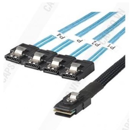 Cáp Mini SAS 36pin SFF 8087 to 4 SATA 7 Pin
