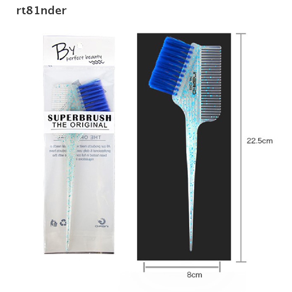 [Hàng mới về] Cọ nhuộm tóc sợi mềm màu kim tuyến thiết kế chuyên nghiệp cho salon