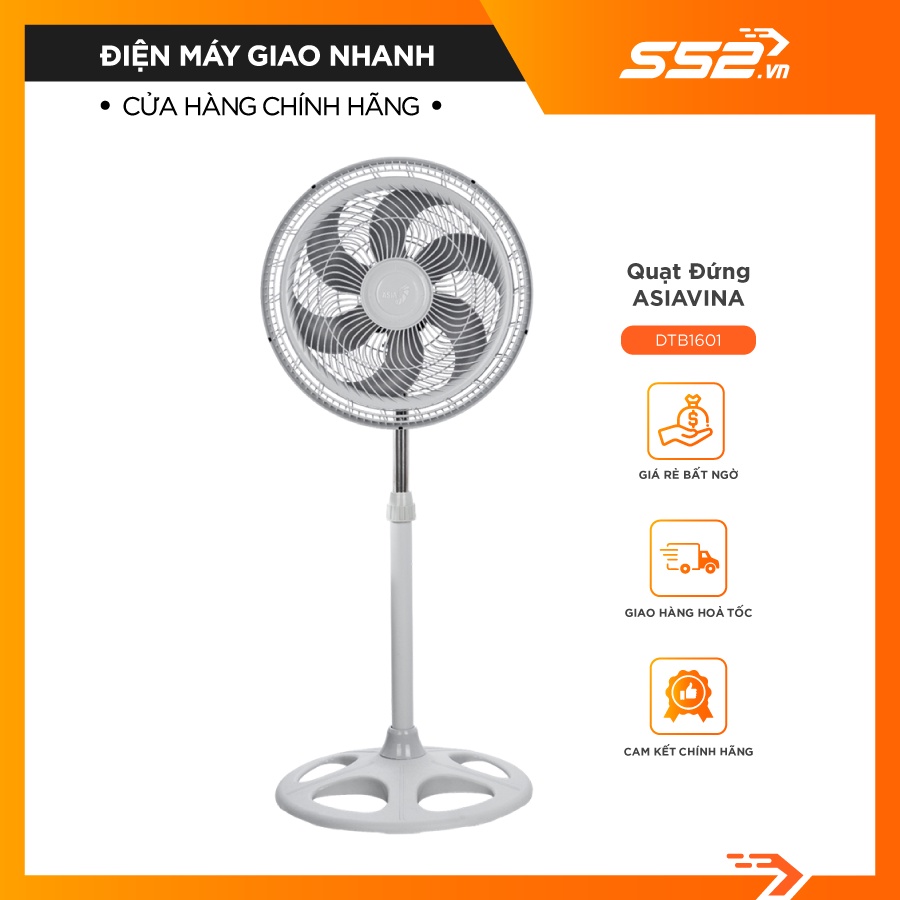 Quạt đứng ASIA vina - DTB1601 80W